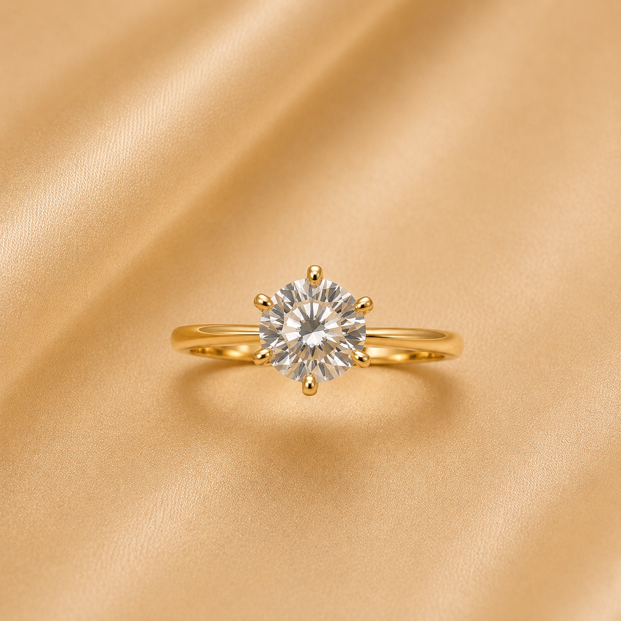 CLASSIC SOLITAIRE RINGS 14K