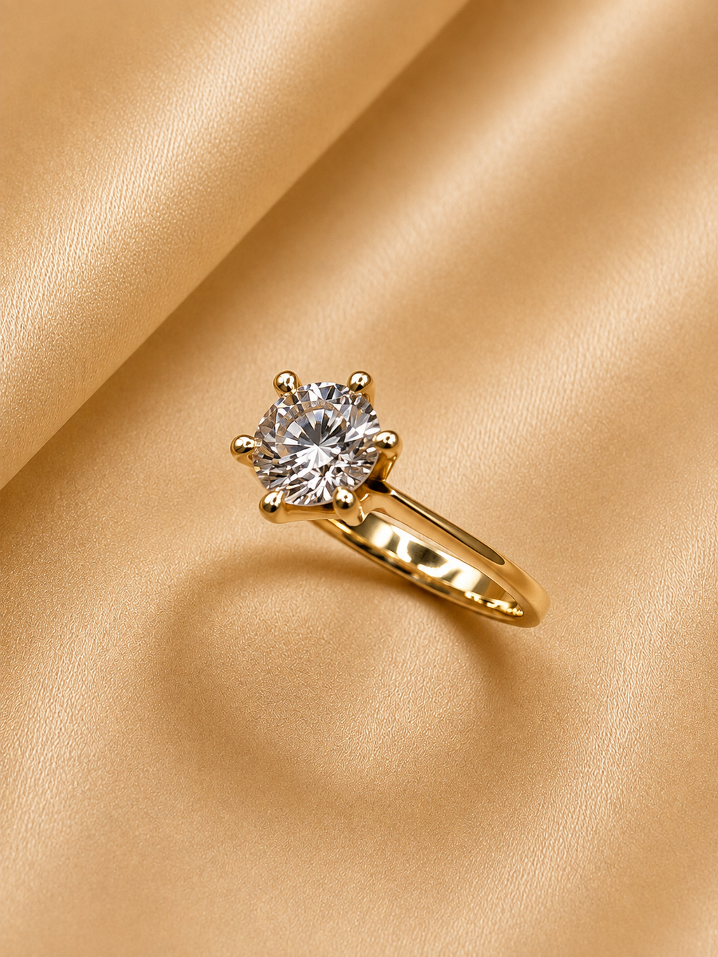 CLASSIC SOLITAIRE RINGS 14K