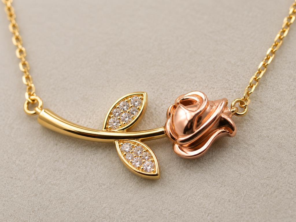 CHAIN WITH FLOWER