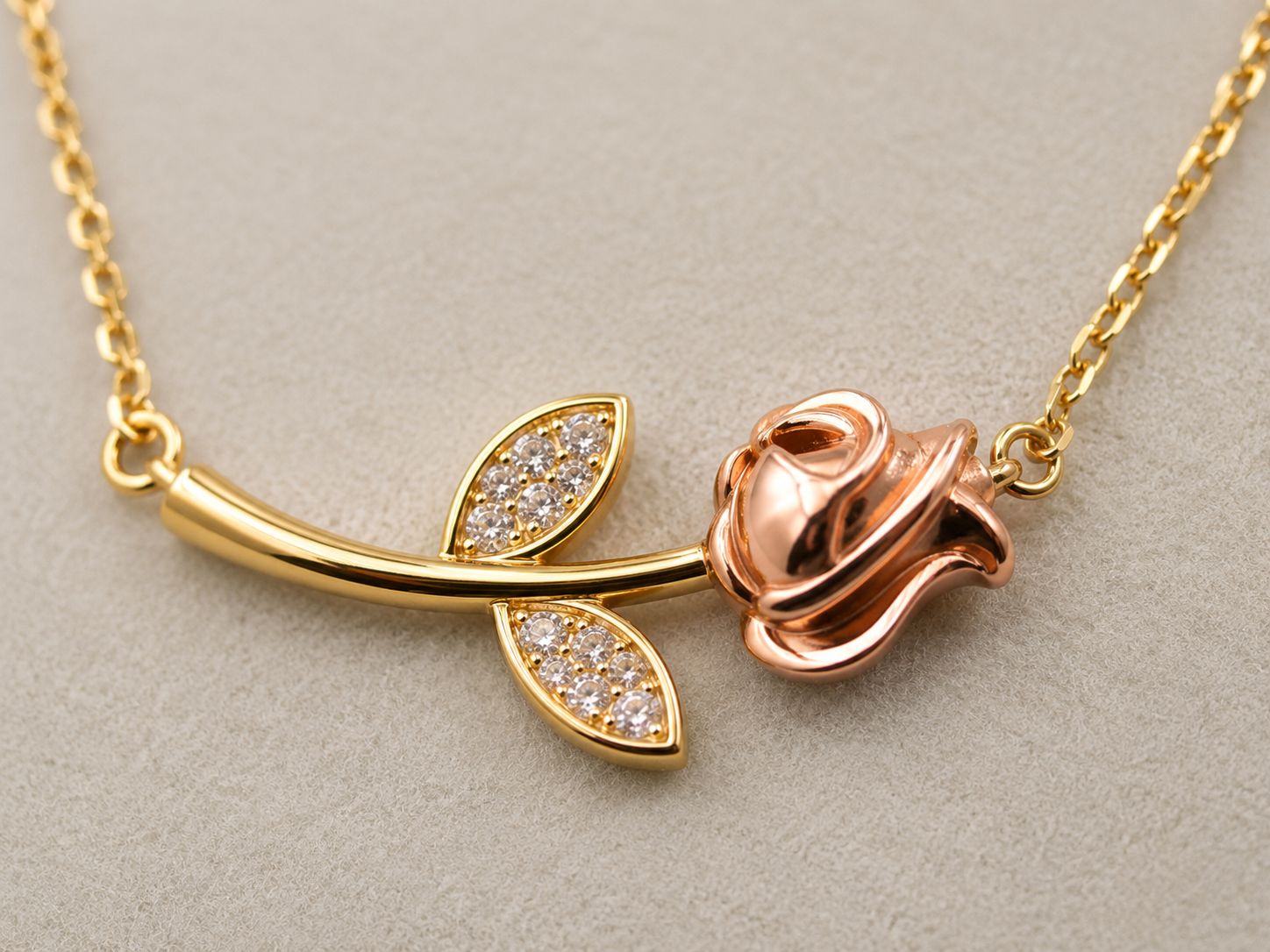 CHAIN WITH FLOWER