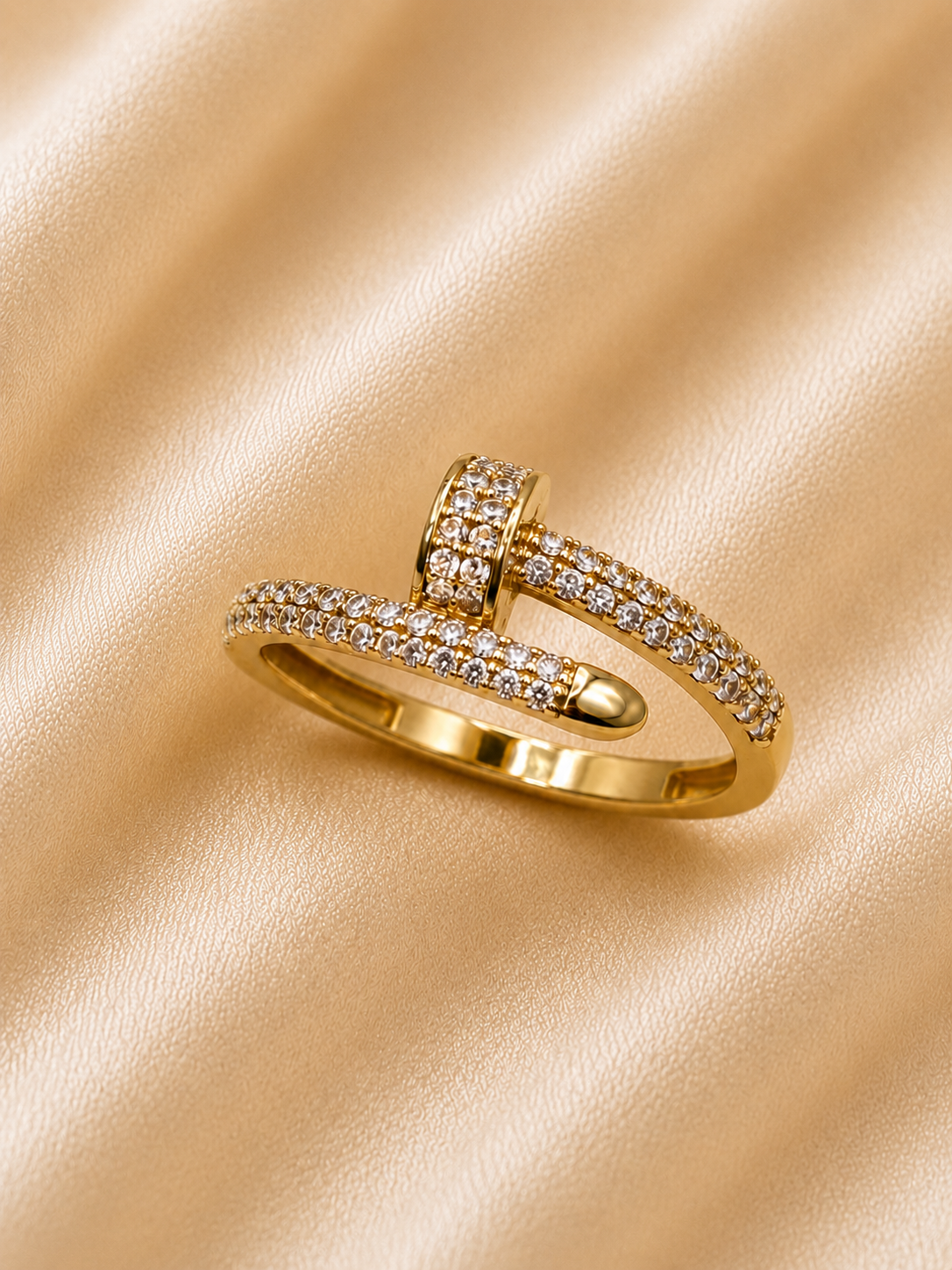 NAIL RING 14K