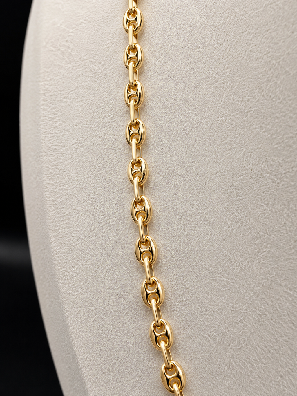 18K Gold Gucci Chain – 4 mm x 50 cm