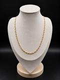 18K Gold Gucci Chain – 4 mm x 50 cm