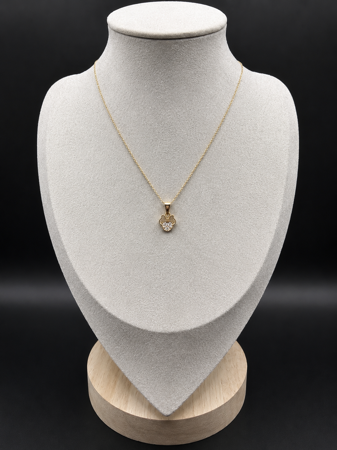 NECKLACE WITH MINNIE CHARM