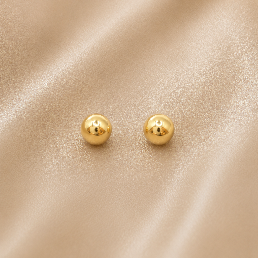 Ball Stud Earrings
