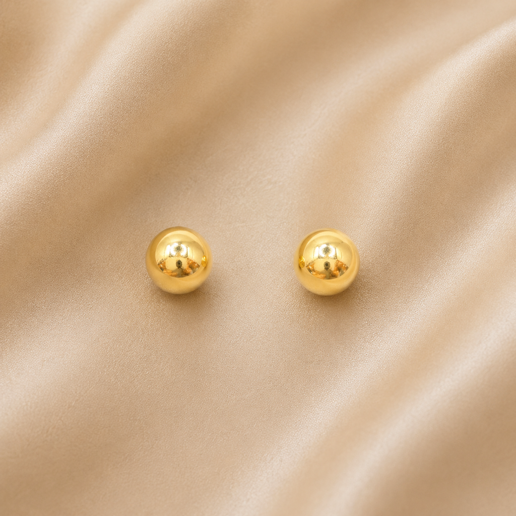 Ball earrings