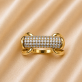 INFINITE COIL RING 14KT