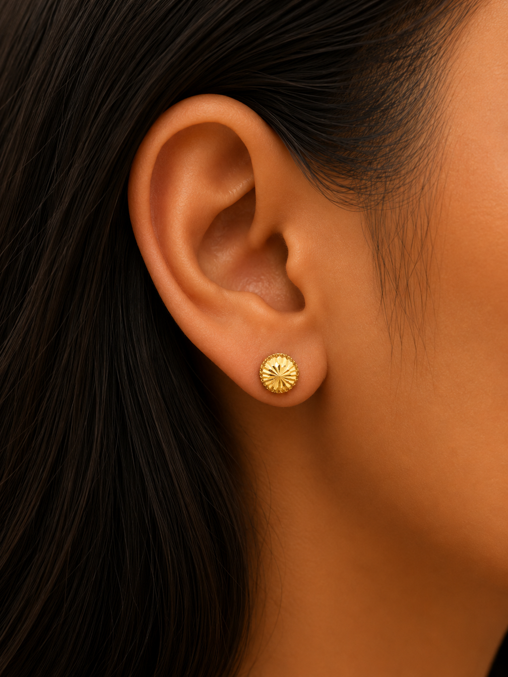 HALF MOON EARRING