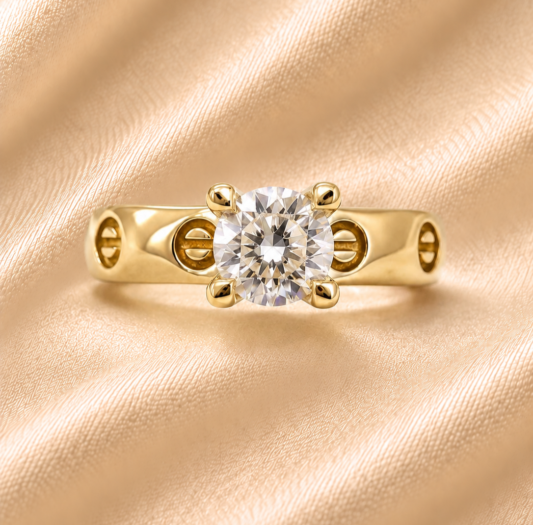 Anillo Tornillo 14Kl