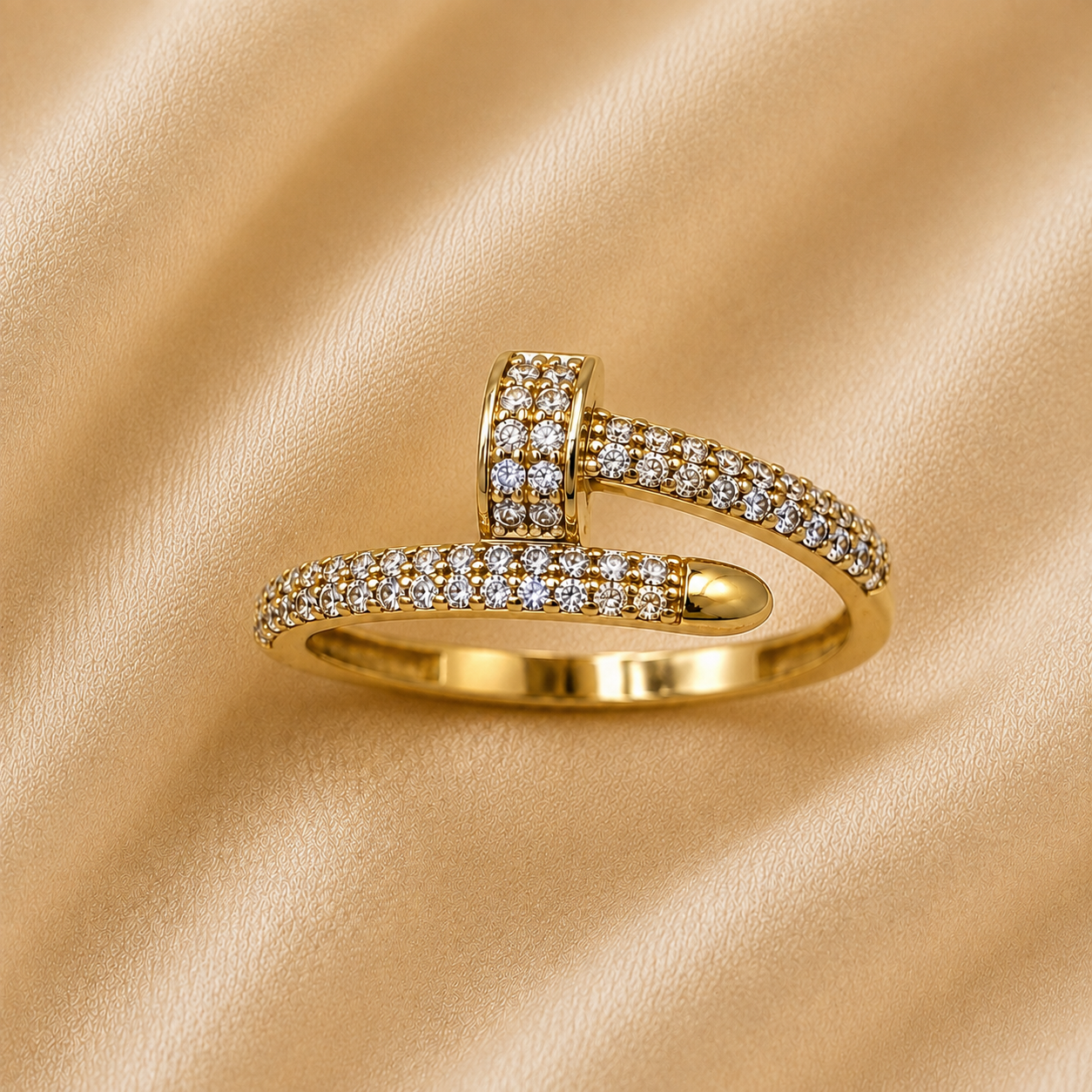 NAIL RING 14K