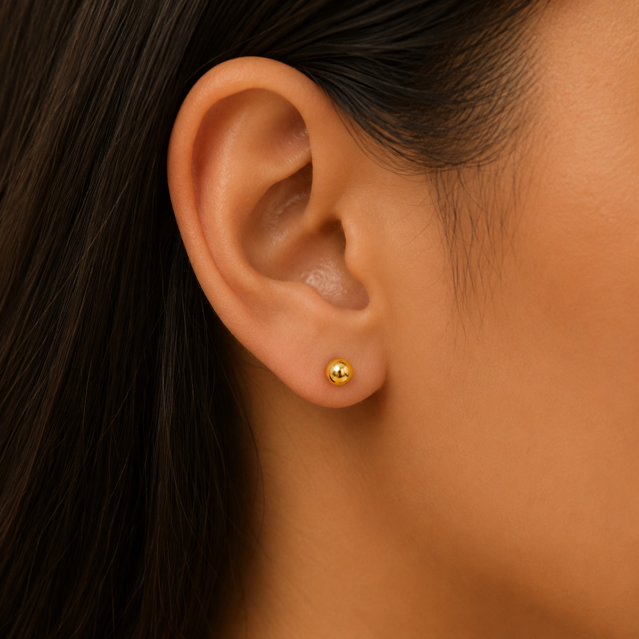 Ball earrings