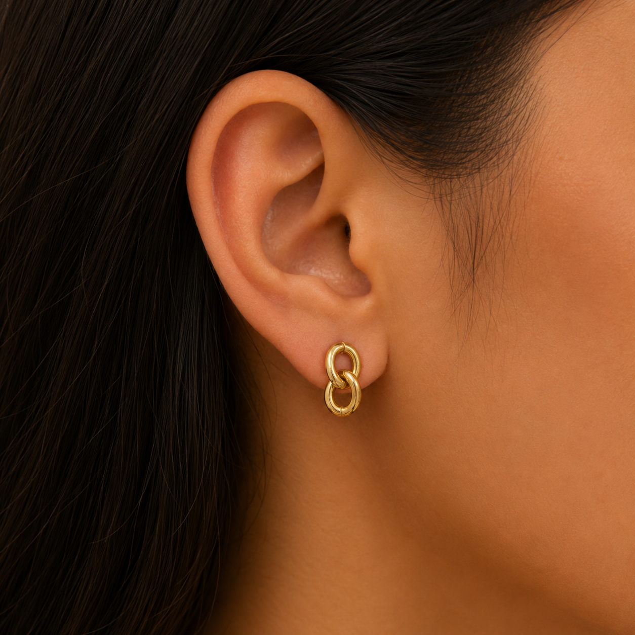 CHAIN DROP EARRINGS