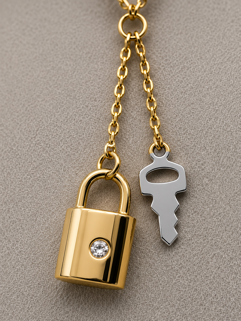CHAIN PADLOCK AND KEY