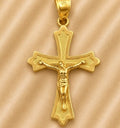 CROSS WITH CHRIST CHARM