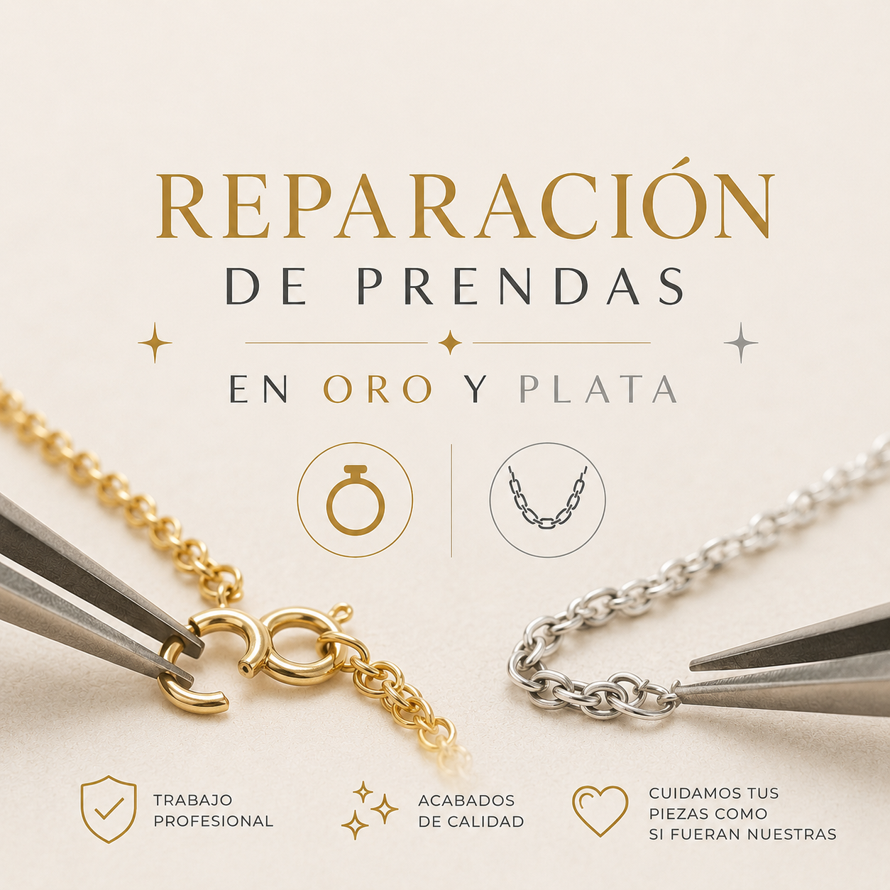 Repair of Gold and Silver Garments