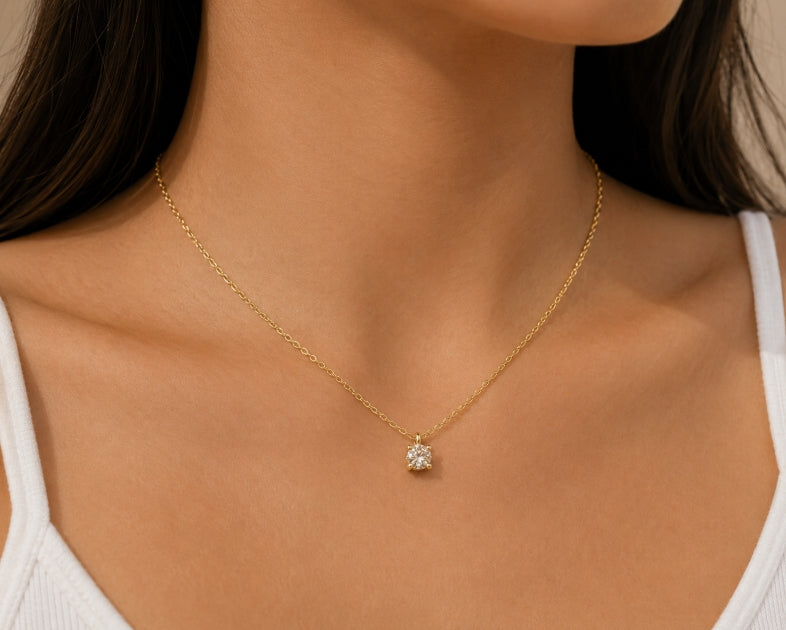 SOLITAIRE NECKLACE