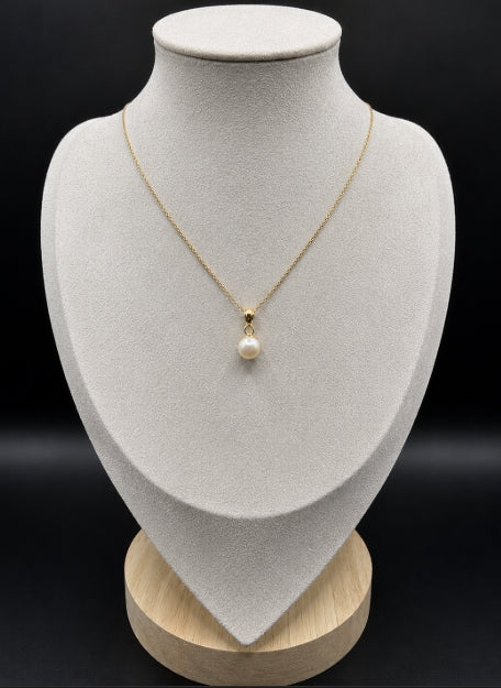 PEARL CHARM NECKLACE