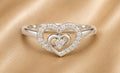 Anillo de Corazon con Circones