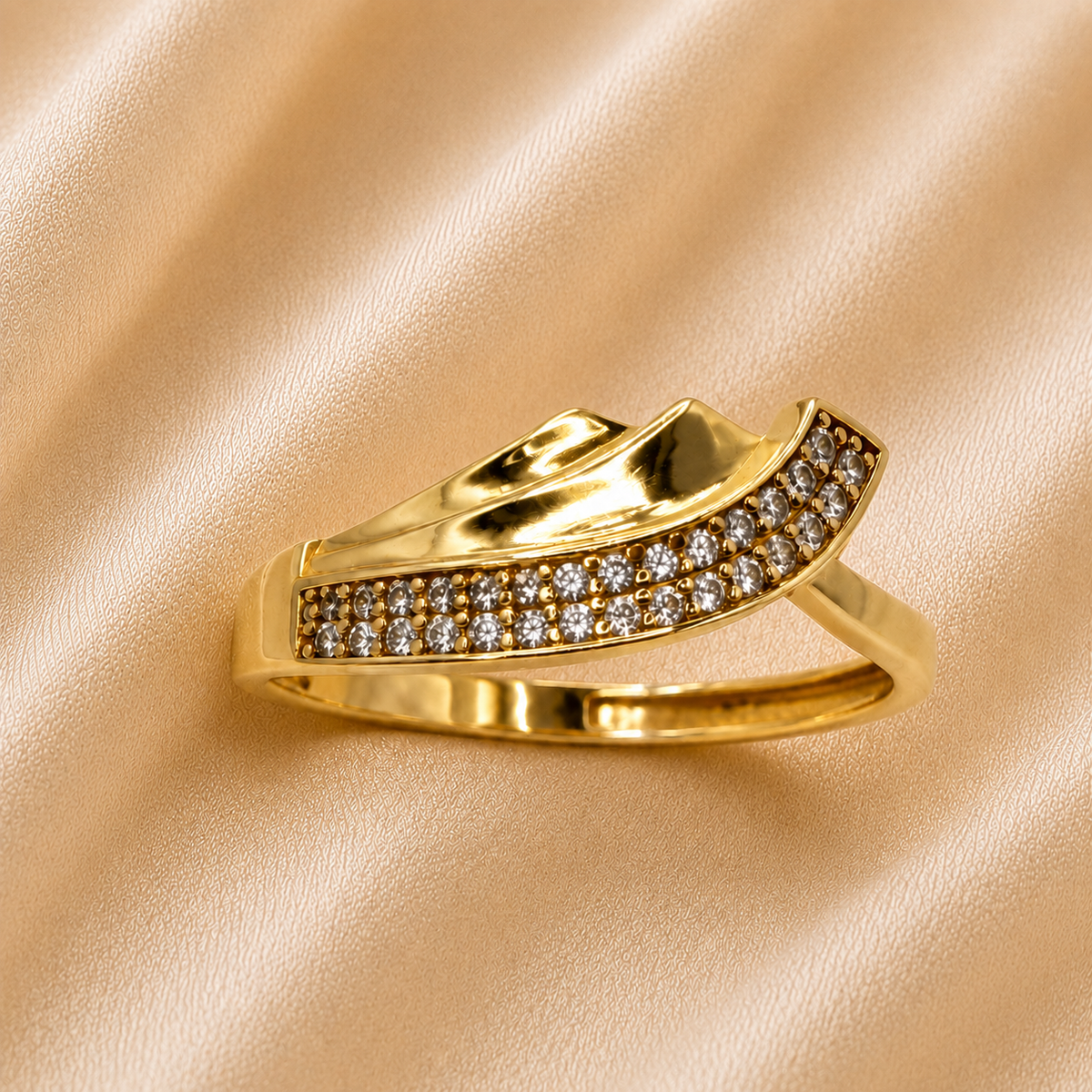 ANILLO ALA DORADA ORO 18KL